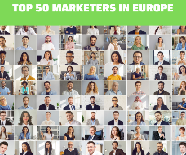 Top 50 mejores marketers de Europa